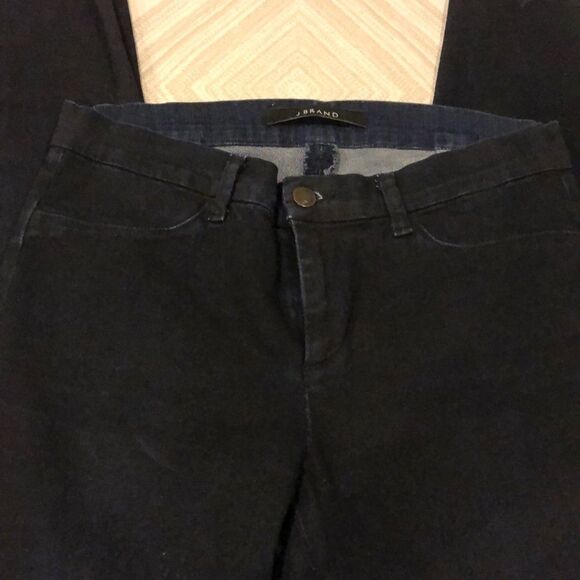 J Brand Dark Blue Stretch Skinny Jeans - Picture 3 of 7
